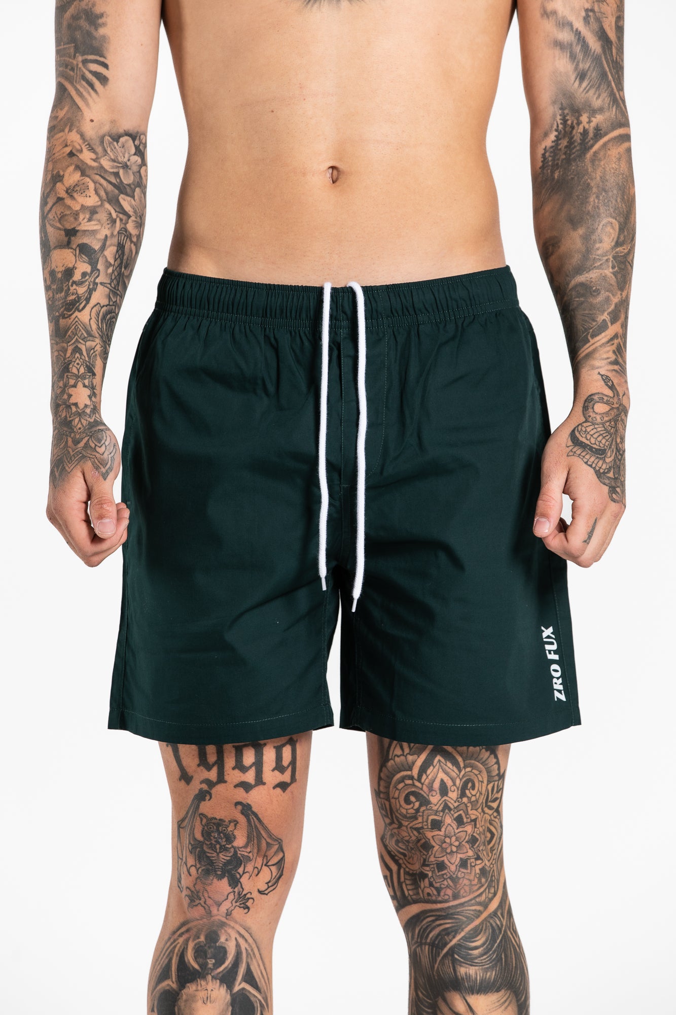 Men's Solace Beach Shorts - Pine Green