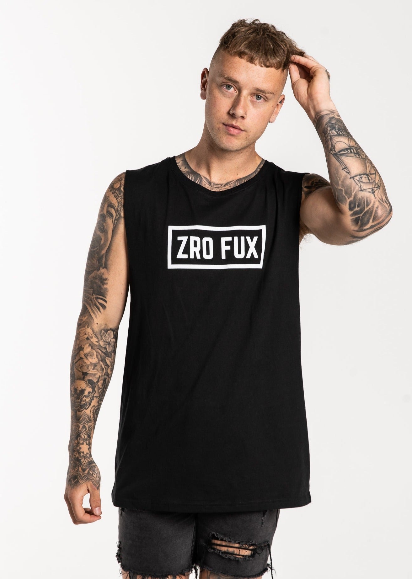 Men's Rustic Tank - Black