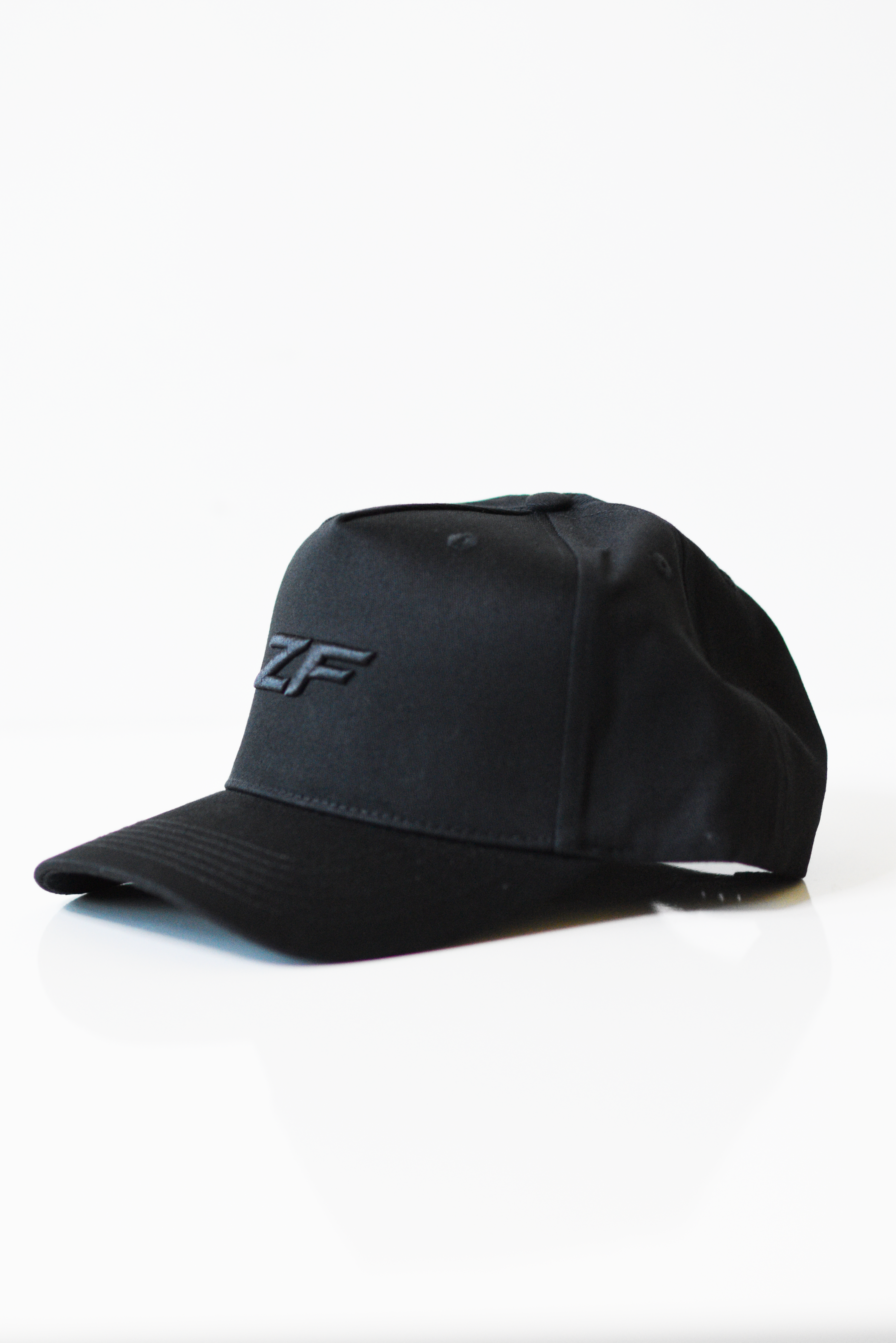 ZF Deep A Frame Cap - Black/Black – ZRO FUX Clothing - Australia