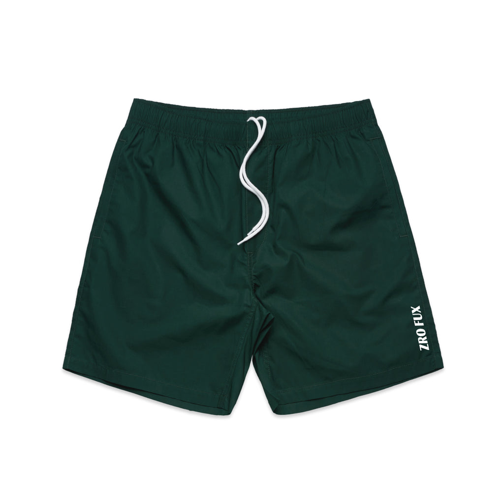 Men's Solace Beach Shorts - Pine Green (6964517011561)